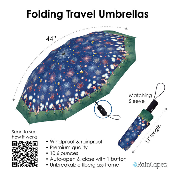 Fireworks Travel Umbrella