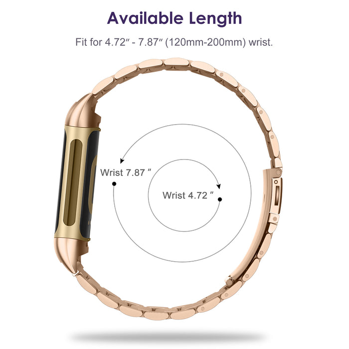 Fitbit Charge 6/ Fitbit Charge 5 Metal Bands | Fintie