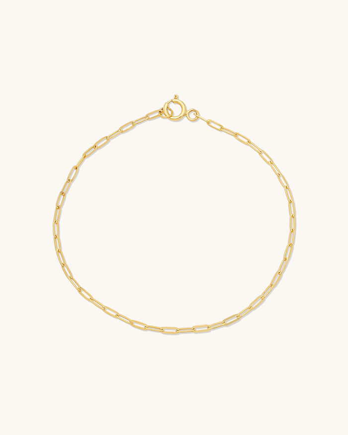 Flat Drawn Cable Bracelet