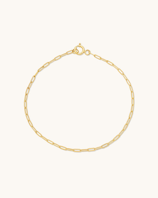 Flat Drawn Cable Bracelet