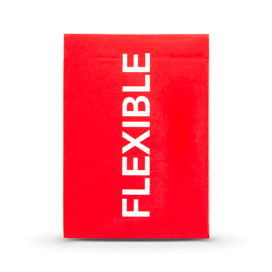 FLEXIBLE (Red) Playing Cards by TCC Playing Card Co.