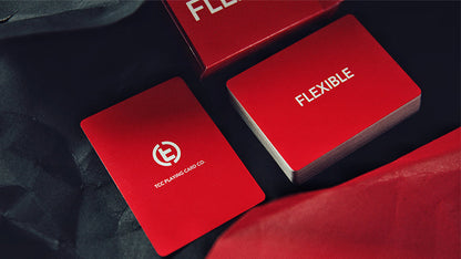 FLEXIBLE (Red) Playing Cards by TCC Playing Card Co.