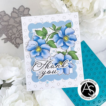 Floral Trio Press+Hot foil Plate
