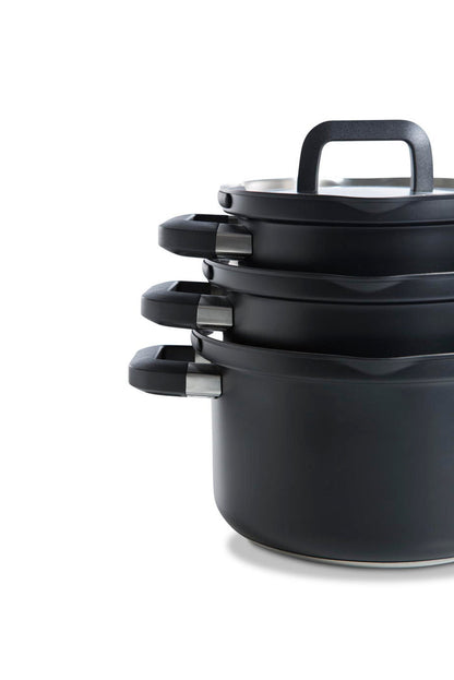 Flow Cool Black kookpan 24cm