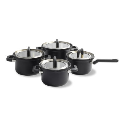 Flow Cool Black pannenset 4-delig