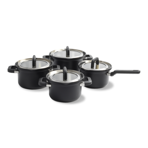 Flow Cool Black pannenset 4-delig