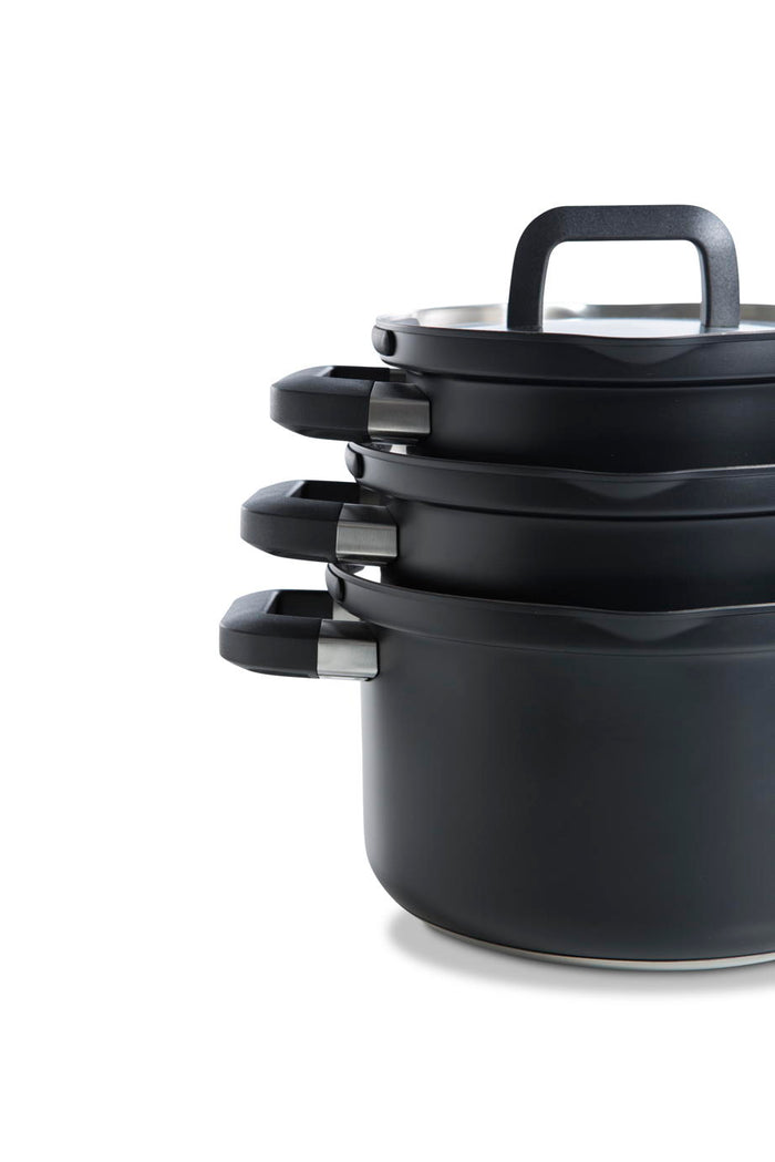 Flow Cool Black pannenset 4-delig