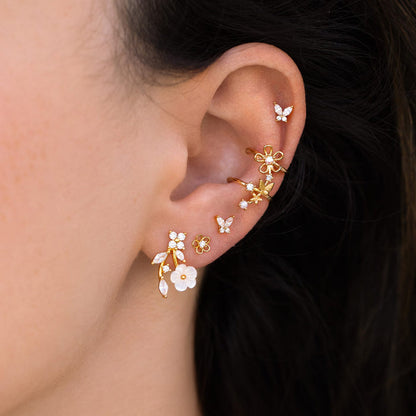 Flower Lane Ear Cuff Crawler