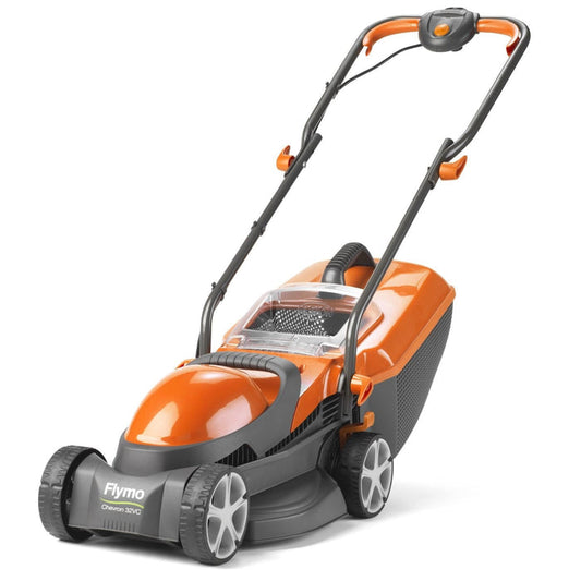 FLYMO Chevron 32VC Electric Wheeled Rotary Lawnmower