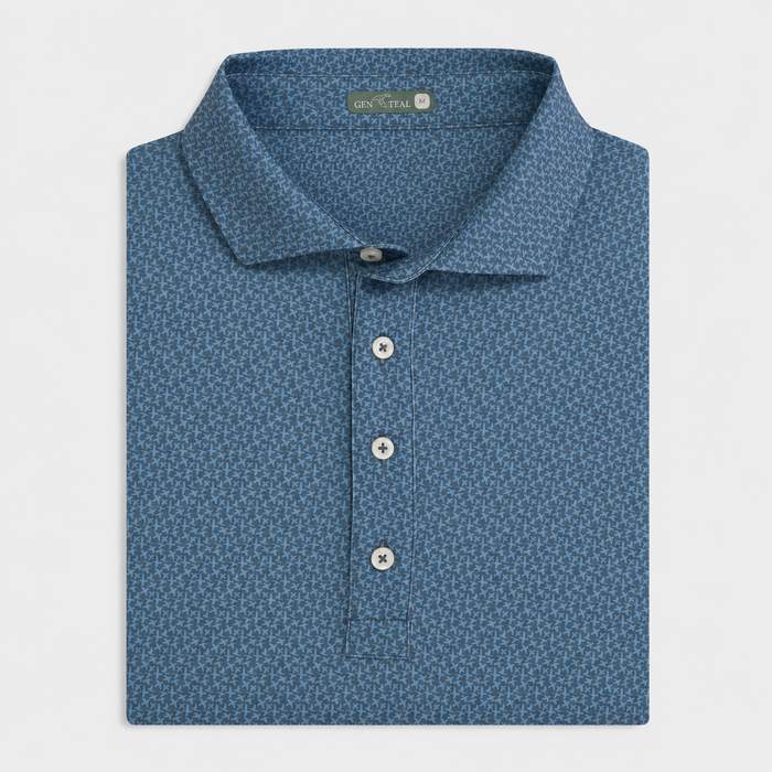 Flyway Printed Performance Polo