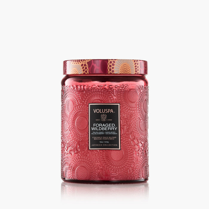 Foraged Wildberry - Large Jar Candle