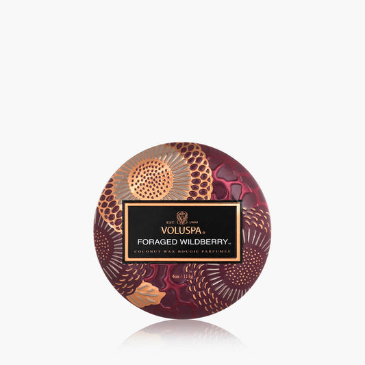 Foraged Wildberry - Mini Tin Candle