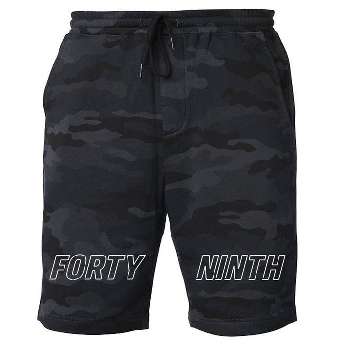 Forty Ninth Laser Black Shorts
