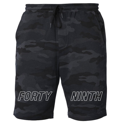 Forty Ninth Laser Black Shorts