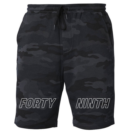 Forty Ninth Laser Black Shorts