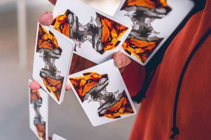 Fox Playing Cards by Riffle Shuffle Playing Card Company
