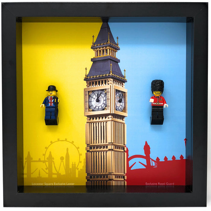Frame for Lego® Lester and Hamleys Royal Guard Minifigures