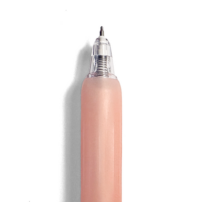 Fresh Squeezed Fruit Scented Gel Pen - Black Ink - Peach