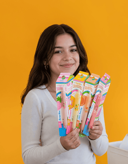 Fresh Squeezed Fruit Scented Gel Pen - Black Ink - Peach