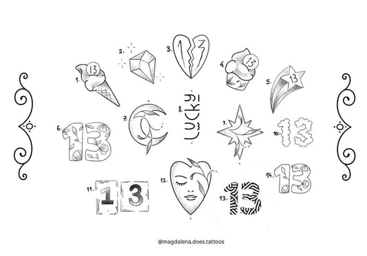 Friday 13th inspired designs by Magda