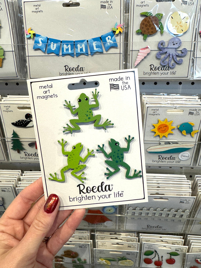 Frog Magnets S/3