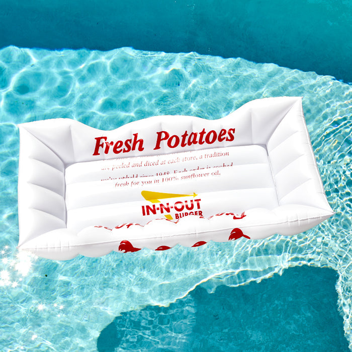 fry boat pool float