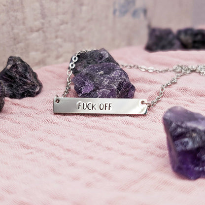 Fuck Off Necklace