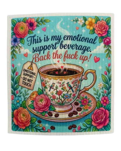 Funny Coffee Sayings - Set of 3 - Swedish Dishcloths - Wholesale