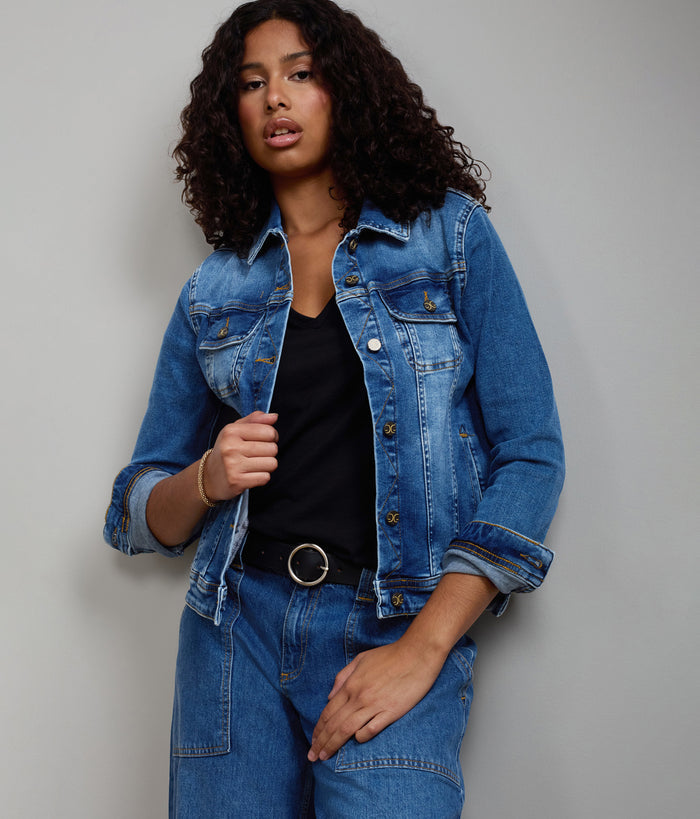 GABRIELLA-DB Classic Denim Jacket