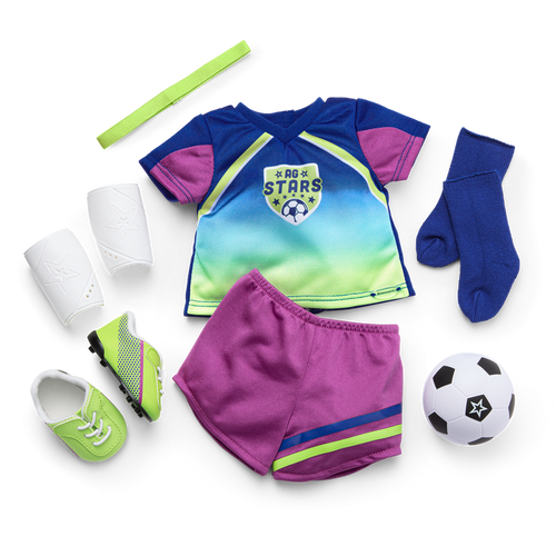 Game Day Soccer Uniform for 18-inch Dolls