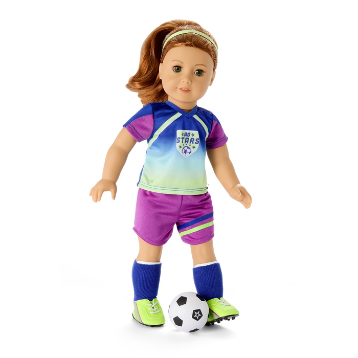 Game Day Soccer Uniform for 18-inch Dolls