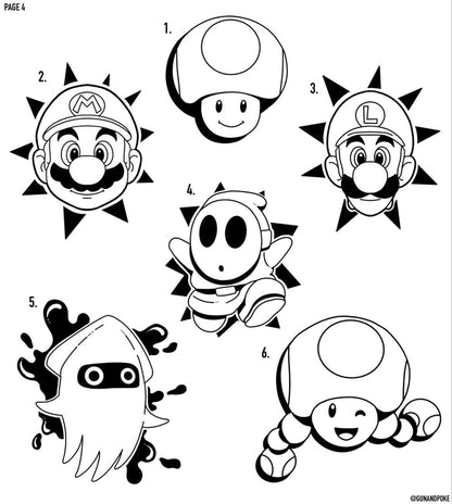 Gaming inspired designs by Amy