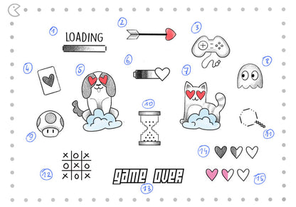 Gaming inspired designs by Magda