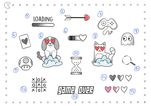Gaming inspired designs by Magda