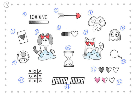Gaming inspired designs by Magda