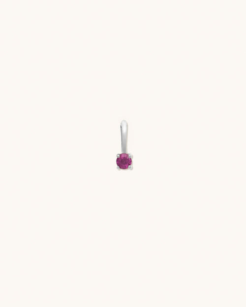 Garnet Birthstone Charm