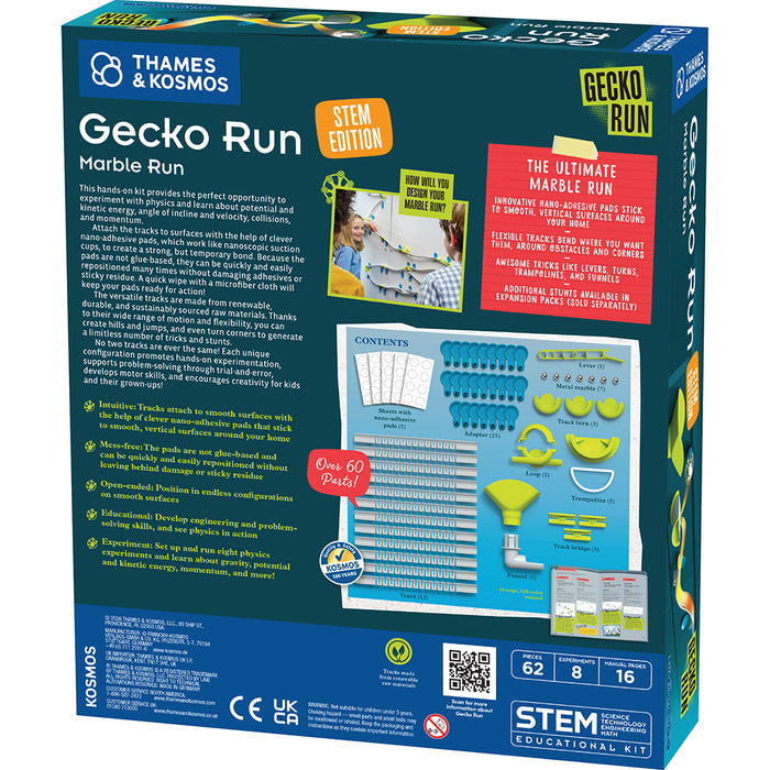 Gecko Run: Marble Run STEM Edition Marble Runs Thames & Kosmos