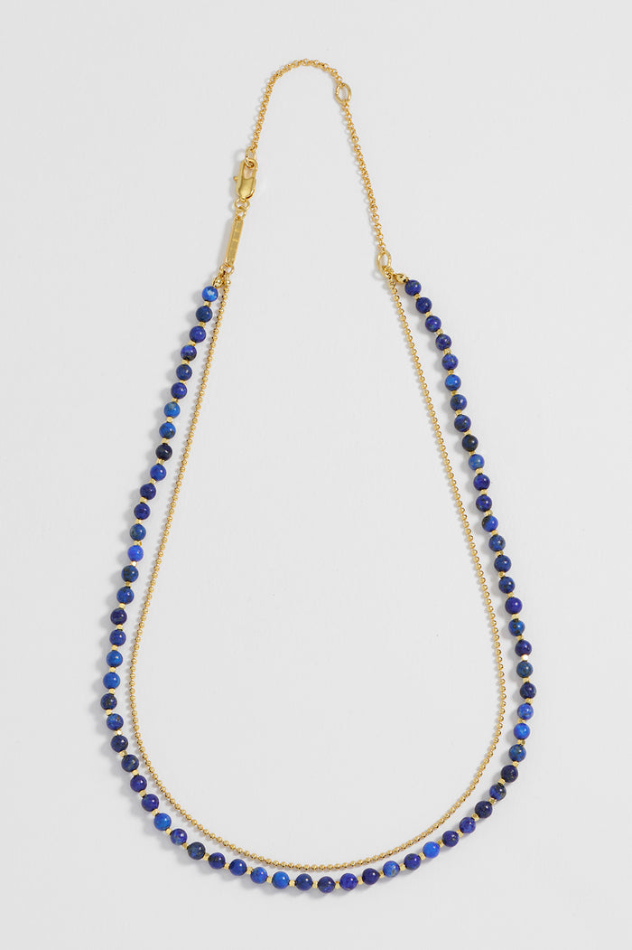 Gemstone Duo Necklace