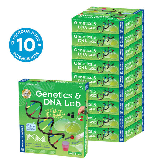 Genetics & DNA Lab - Classroom Bundle 10-pack STEM Thames & Kosmos
