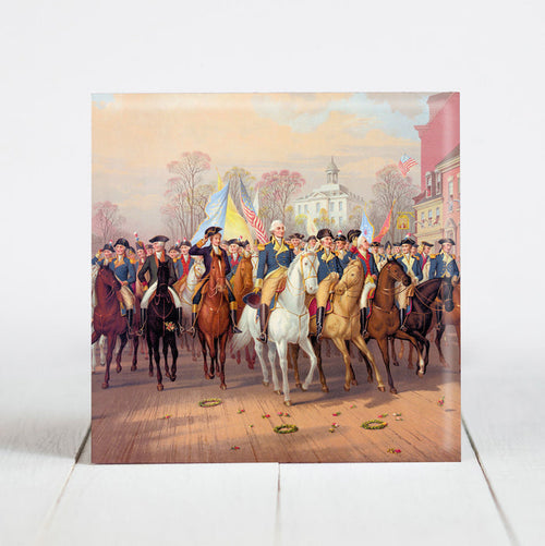 George Washington - Evacuation Day, New York City c.1783
