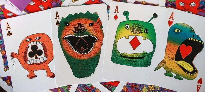 Ghoul Guys Playing Cards Playing Cards by RarePlayingCards.com