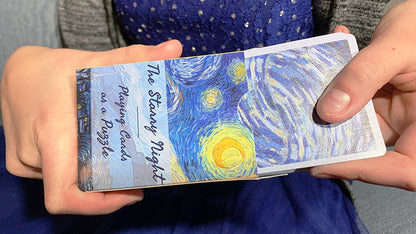 Gilded Vincent van Gogh The Starry Night Playing Cards by US Playing Card Co.