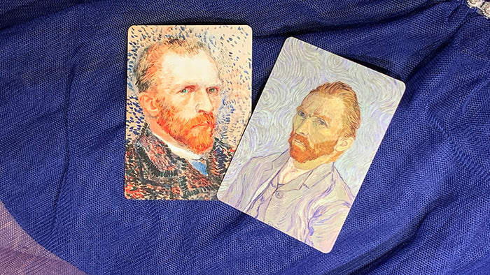 Gilded Vincent van Gogh The Starry Night Playing Cards by US Playing Card Co.