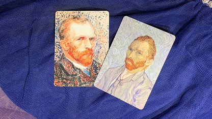 Gilded Vincent van Gogh The Starry Night Playing Cards by US Playing Card Co.