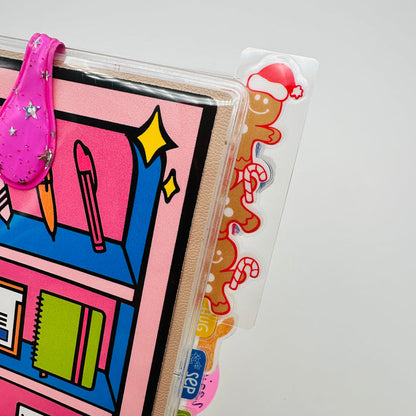 Gingerbread Men Corner Tab