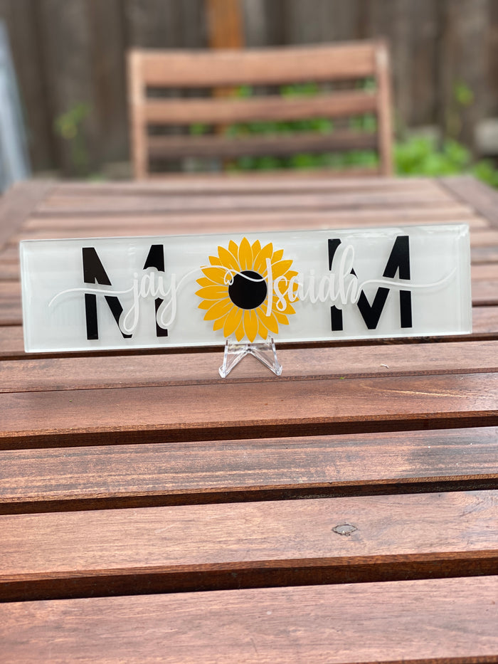 Glass Plaque