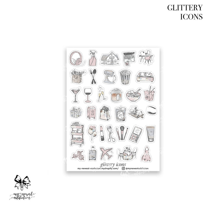 Icon Sampler - Premium Matte // NOT FOILED