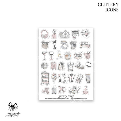 Icon Sampler - Premium Matte // NOT FOILED