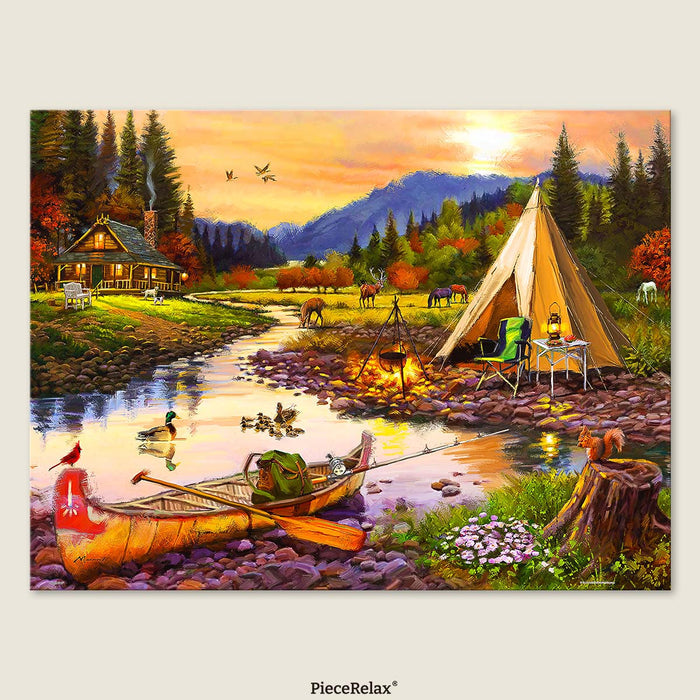 Wrapped in nature, with the kind of view every camper falls in love with. You’ll Always Get There with PieceRelax.