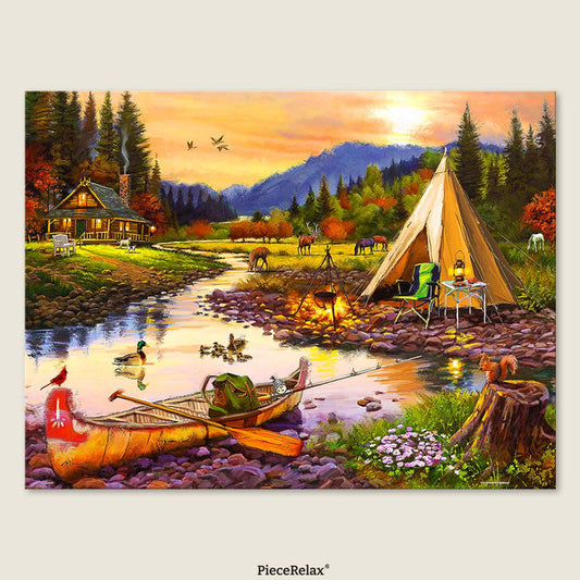 Wrapped in nature, with the kind of view every camper falls in love with. You’ll Always Get There with PieceRelax.